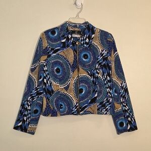 LoriZoni Zip Silk Jacket